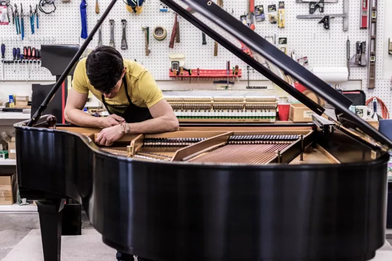 Phục Hồi "Linh Hồn" Piano: Giải Mã Nghệ Thuật Điều Chỉnh Bộ Máy Cơ Để Cảm Giác C