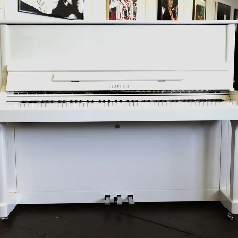 FEURICH 122 Universal (White Polished - Chrome) - Hình ảnh chính