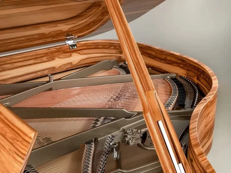 Schimmel Classic C169 Satin Walnut - Chi tiết 2