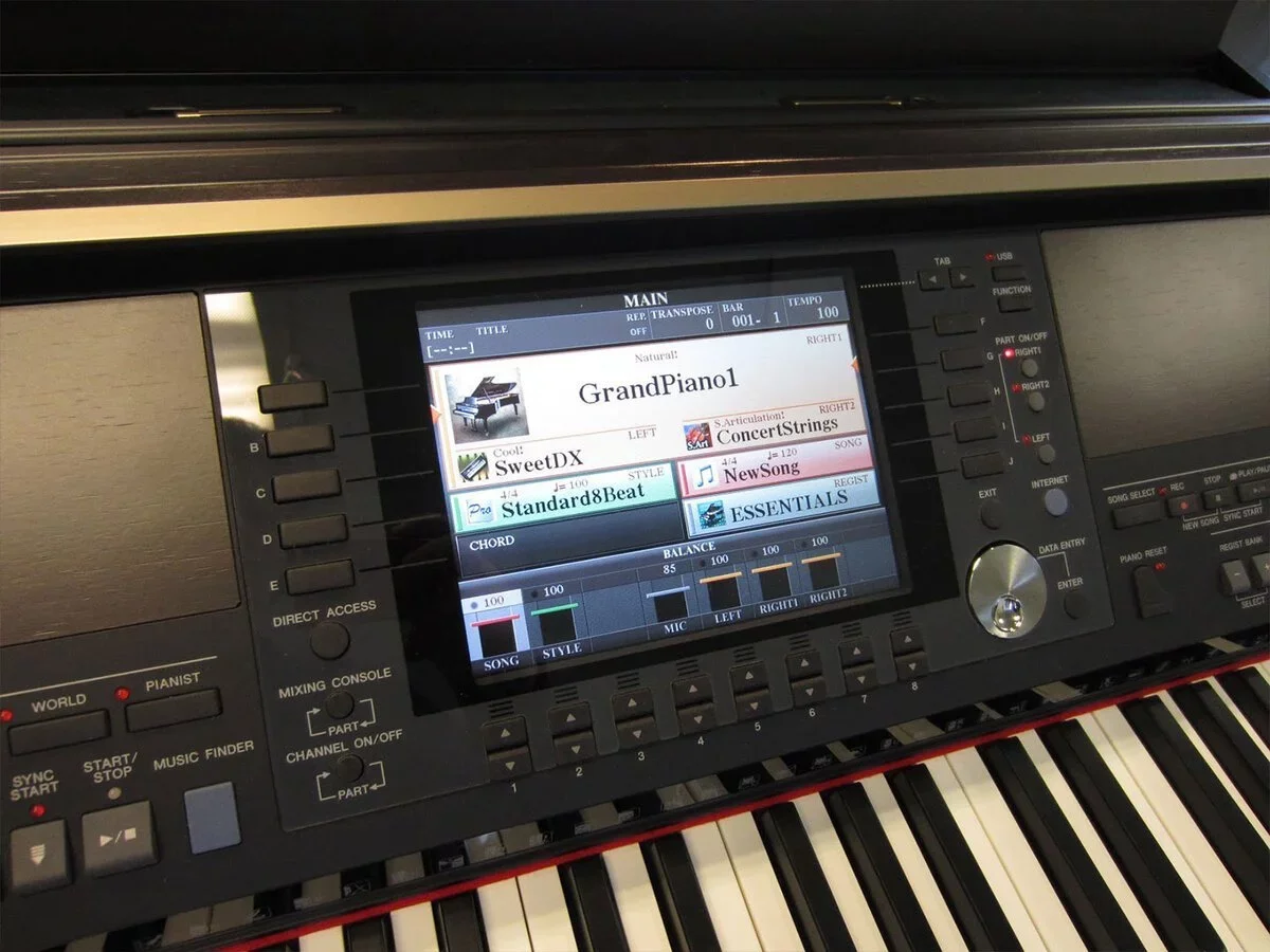 YAMAHA CVP-509 PE - Chi tiết 2