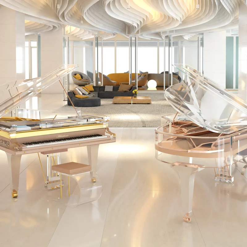 Review Blüthner Crystal Edition – Hình ảnh thực tế tại showroom Elite Piano