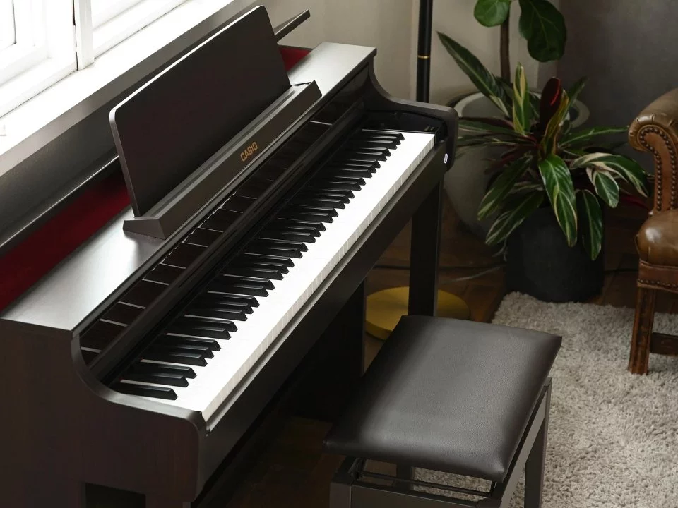 Đàn piano Casio Casio AP-550 Rosewood (R) – Chi tiết bàn phím