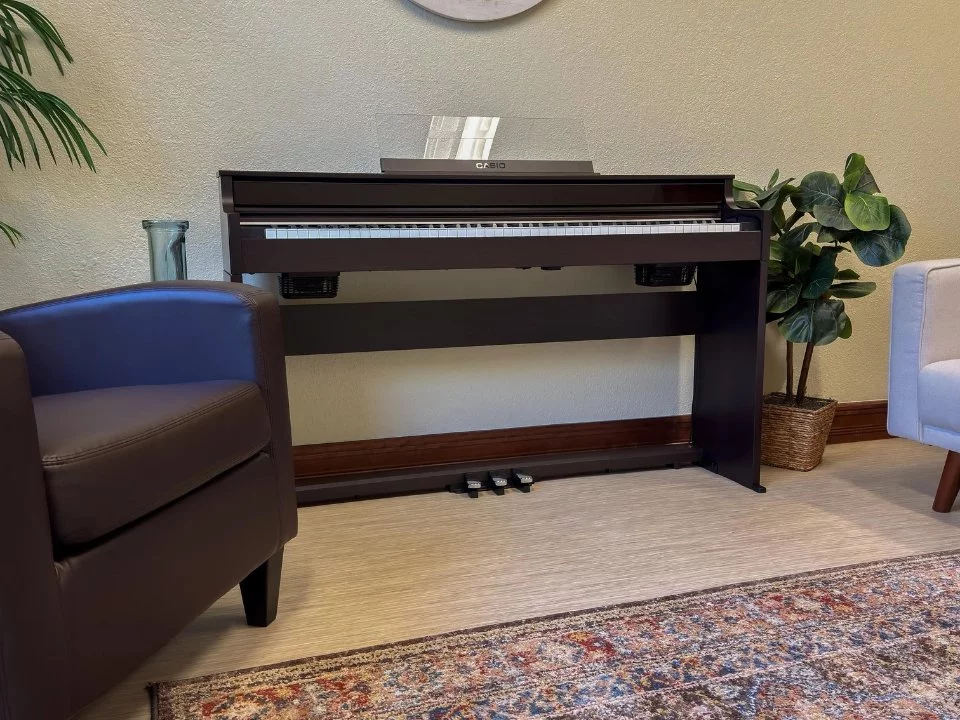 Casio AP-S450 Rosewood (R) – Toàn cảnh thiết kế tại Elite Piano