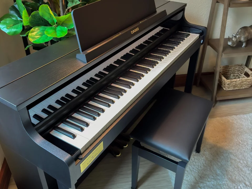 Review Casio AP-750 Black (BK) – Hình ảnh thực tế tại showroom Elite Piano