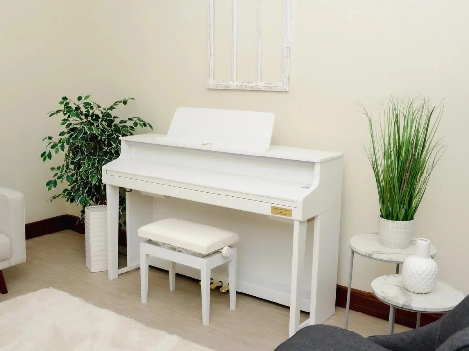 Review CASIO GP-310 WE – Hình ảnh thực tế tại showroom Elite Piano