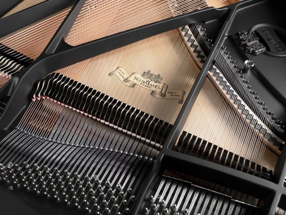 Đàn piano Schimmel Schimmel Classic C169 The Black Pearl – Chi tiết bàn phím