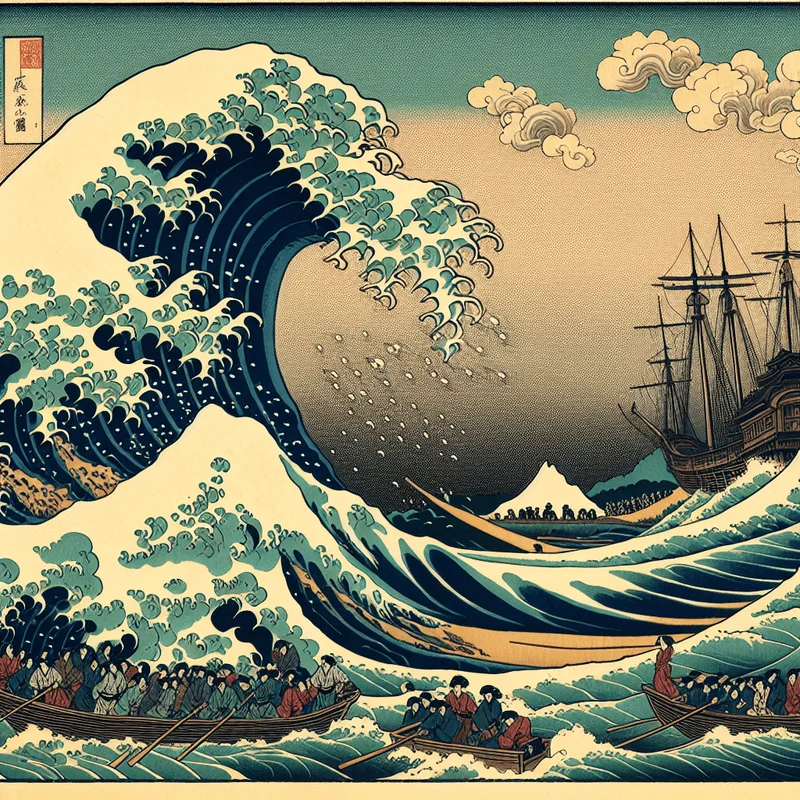 The Great Wave Off Kanagawa