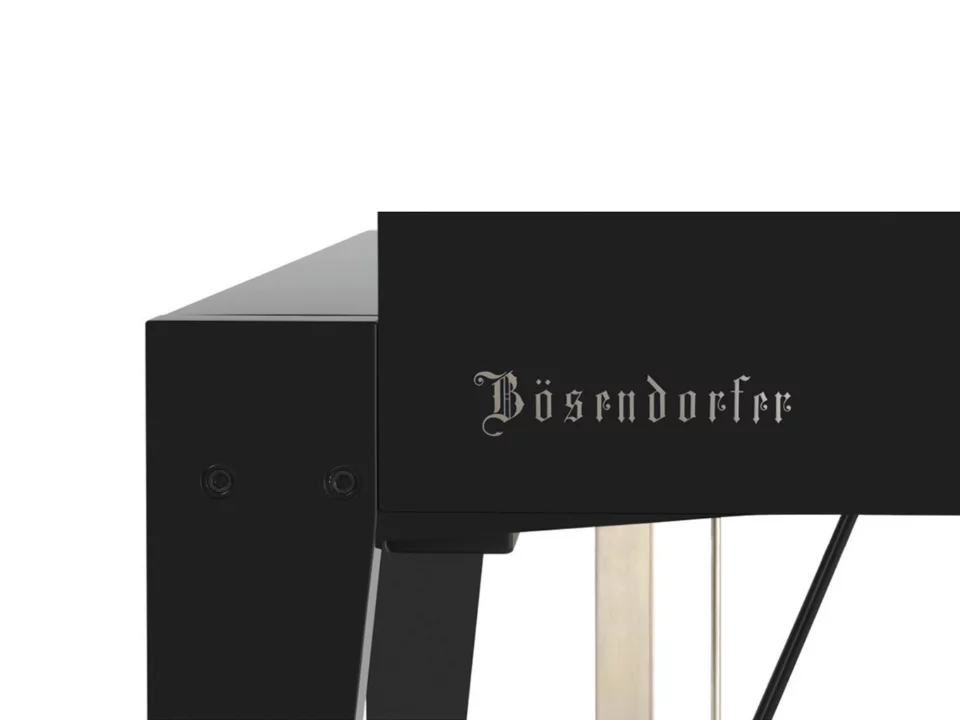 Egde – Mặt sau và hệ thống dây đàn Bosendorfer
