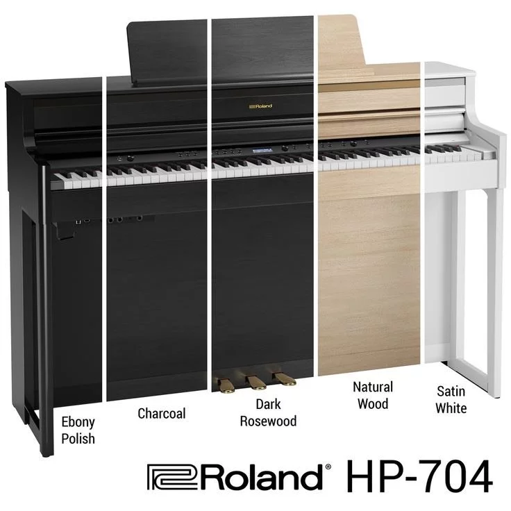 ROLAND HP-704 CB (New) tại Elite Piano TP.HCM – Không gian trưng bày