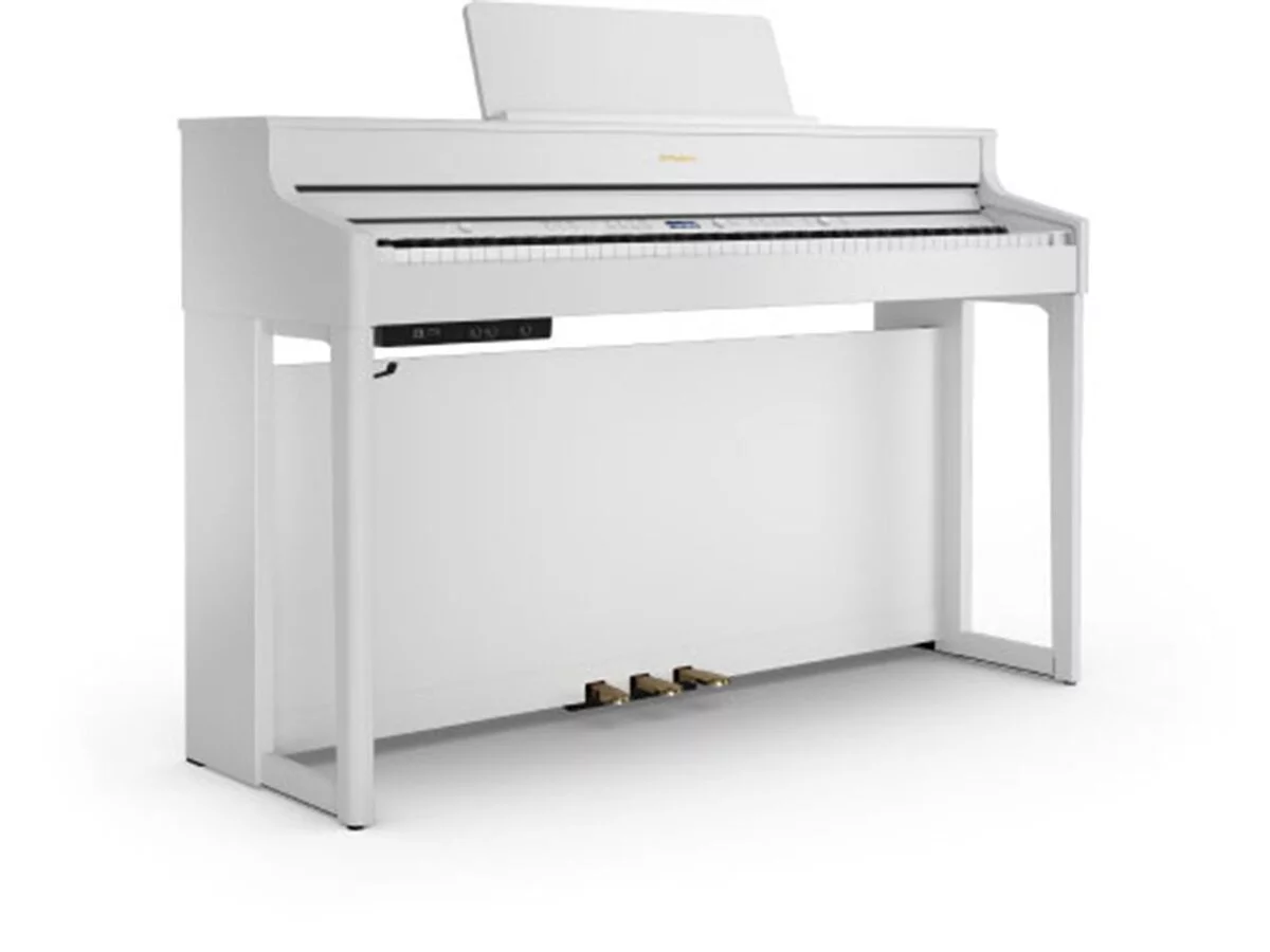 ROLAND HP-704 DR (New) – Mặt sau và hệ thống dây đàn Roland