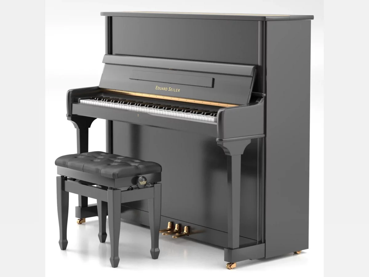 Đàn piano Seiler ED-132 – Chi tiết bàn phím