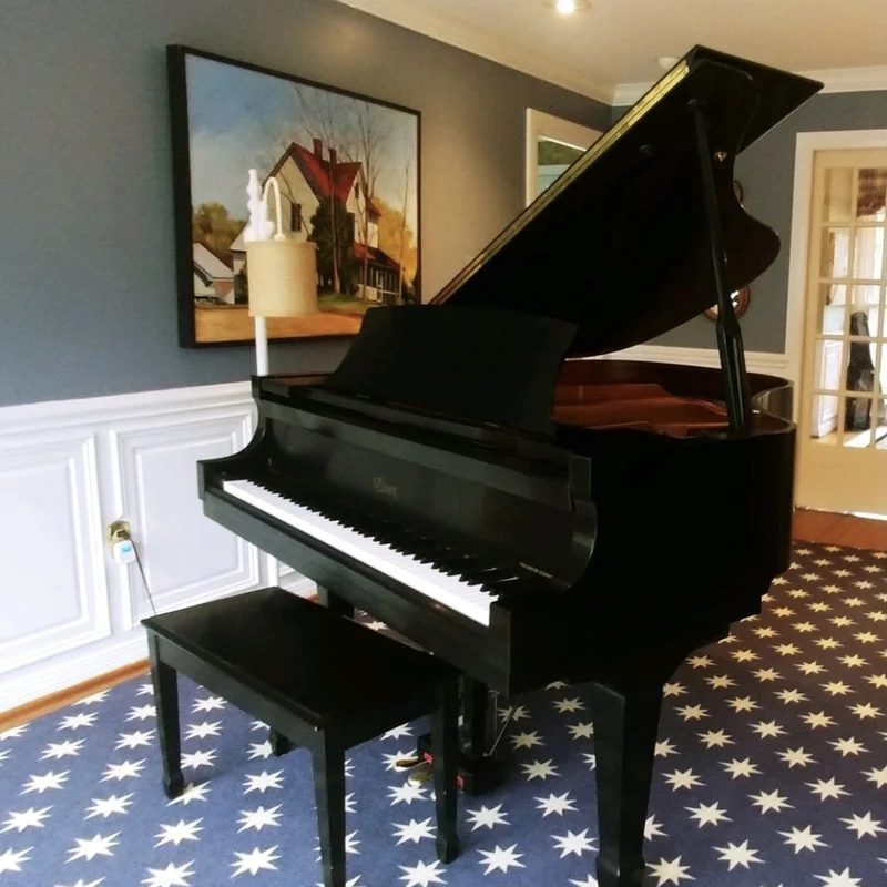 Review Essex EGP-161N Cherry Satin (USED) – Hình ảnh thực tế tại showroom Elite Piano