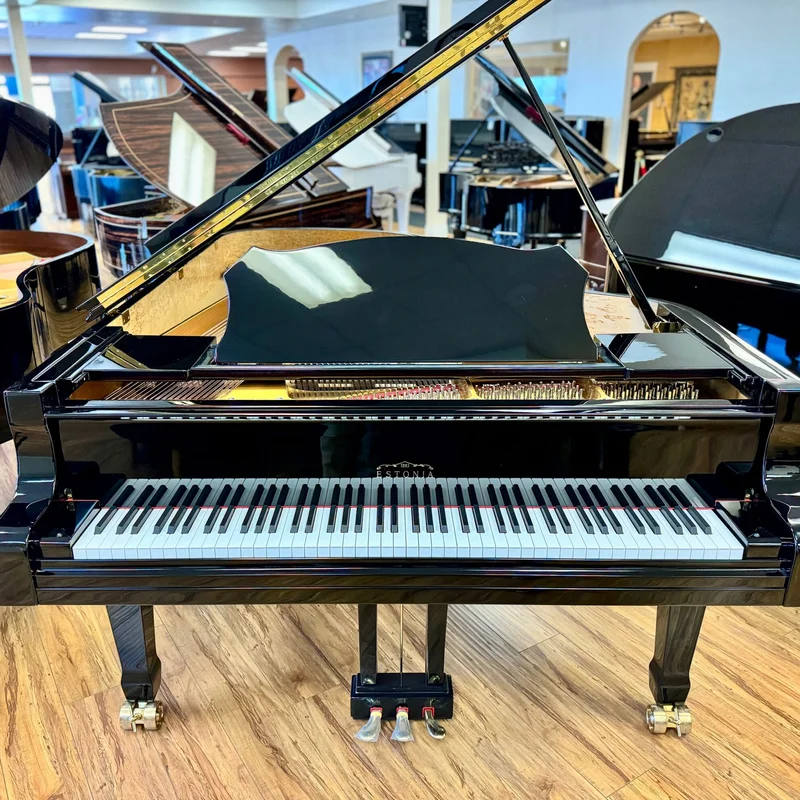 Estonia L225 Polish Ebony – Toàn cảnh thiết kế tại Elite Piano