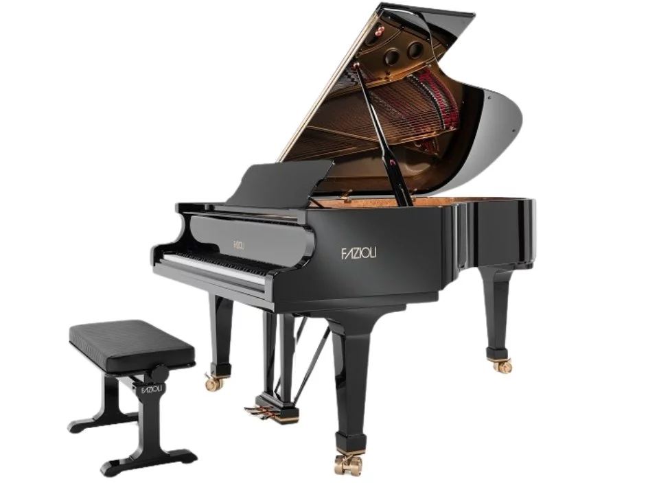 Fazioli F198 - Concert Baby Grand – Ghế đàn và phụ kiện đi kèm