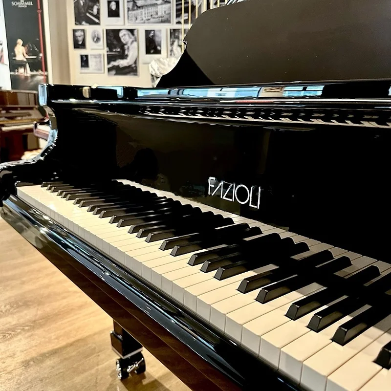 Review Fazioli F212 Chrome – Hình ảnh thực tế tại showroom Elite Piano
