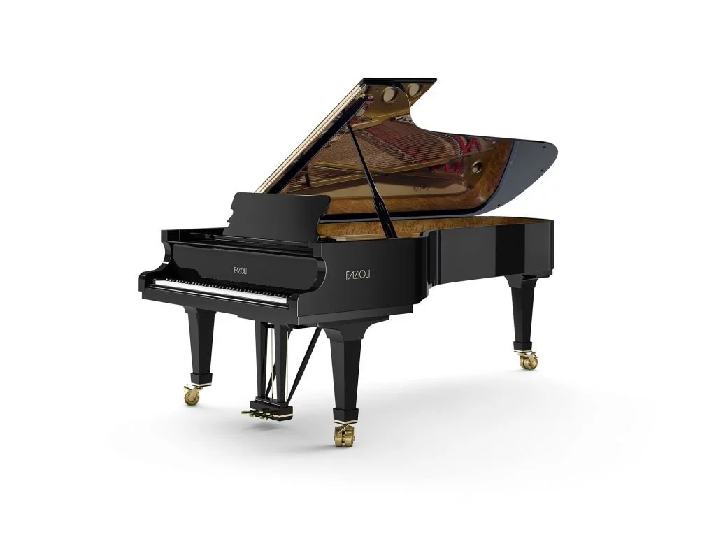 Fazioli F278 - Concert Grand – Ghế đàn và phụ kiện đi kèm