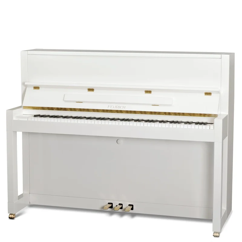 FEURICH 115 Premiere (White Polished) - Đàn Piano Feurich tại Elite Piano