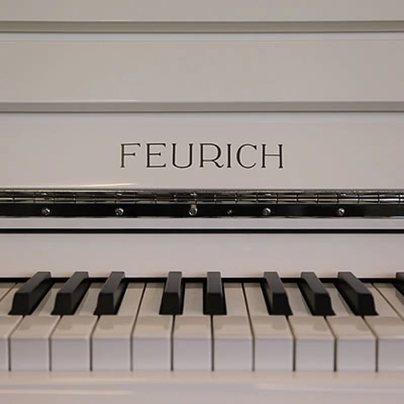 FEURICH 122 Universal (White Polished - Brass)
