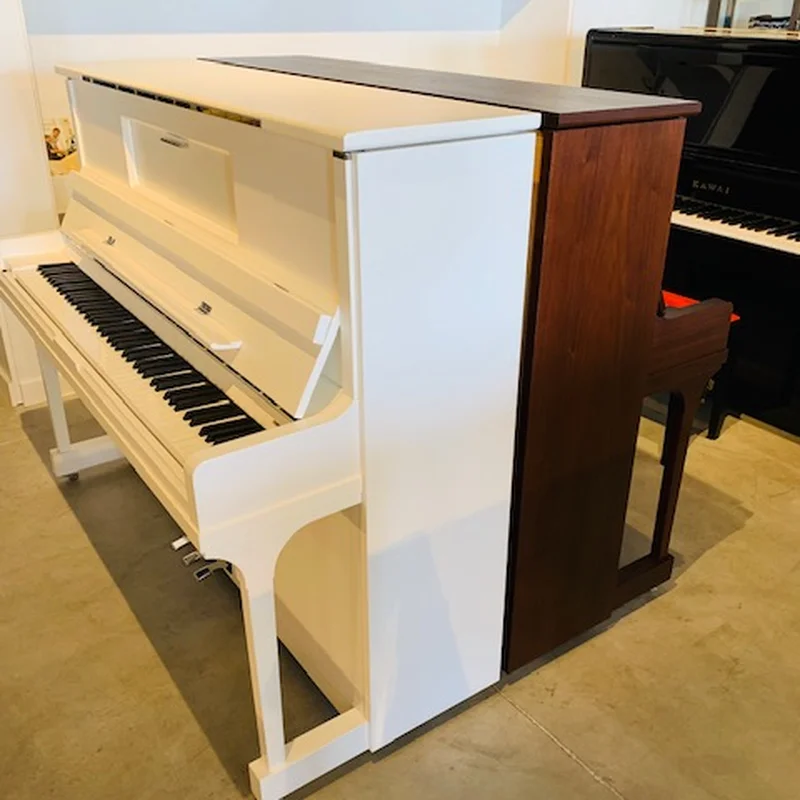FEURICH 123 Vienna White Polish (Made in Austria) – Toàn cảnh thiết kế tại Elite Piano