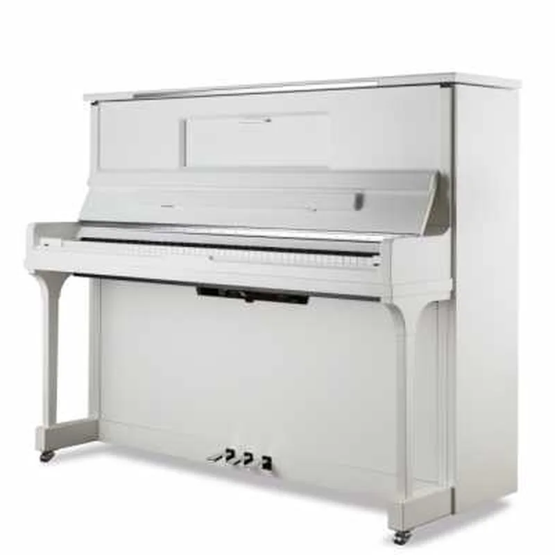Review FEURICH 123 Vienna White Polish (Made in Austria) – Hình ảnh thực tế tại showroom Elite Piano