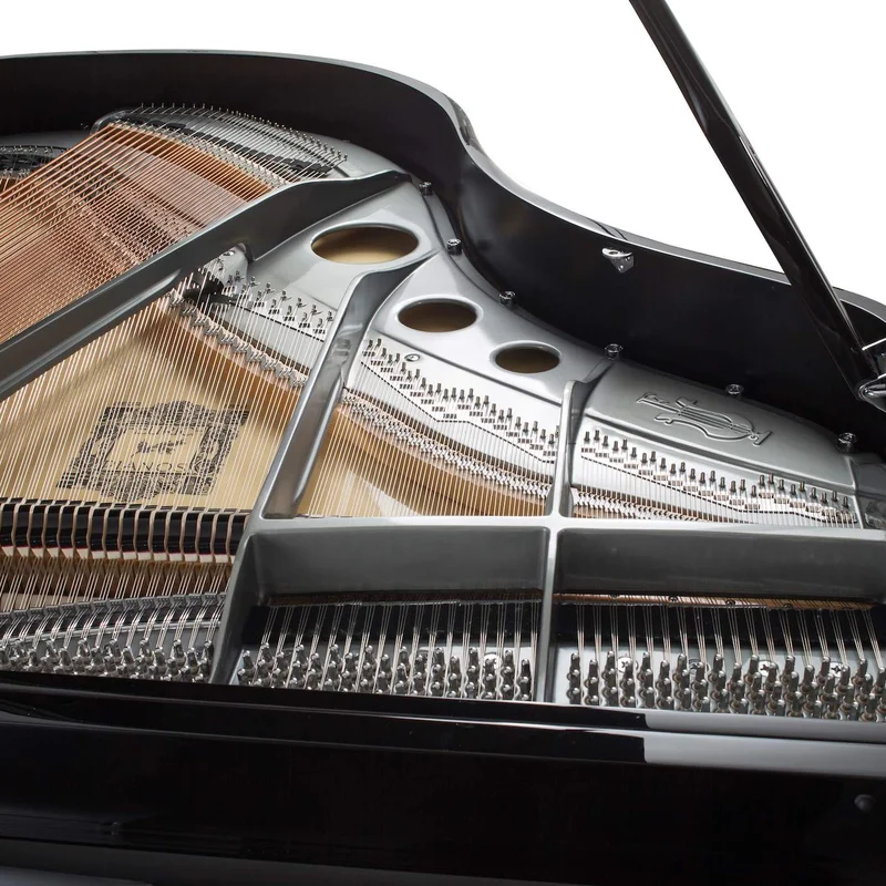 Đàn piano Feurich FEURICH 179 - 'DYNAMIC II' (Black Polish & Chrome) – Chi tiết bàn phím