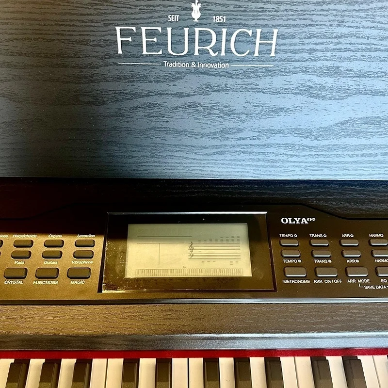 FEURICH OLYA EVO Black (Feurich Digital) – Toàn cảnh thiết kế tại Elite Piano