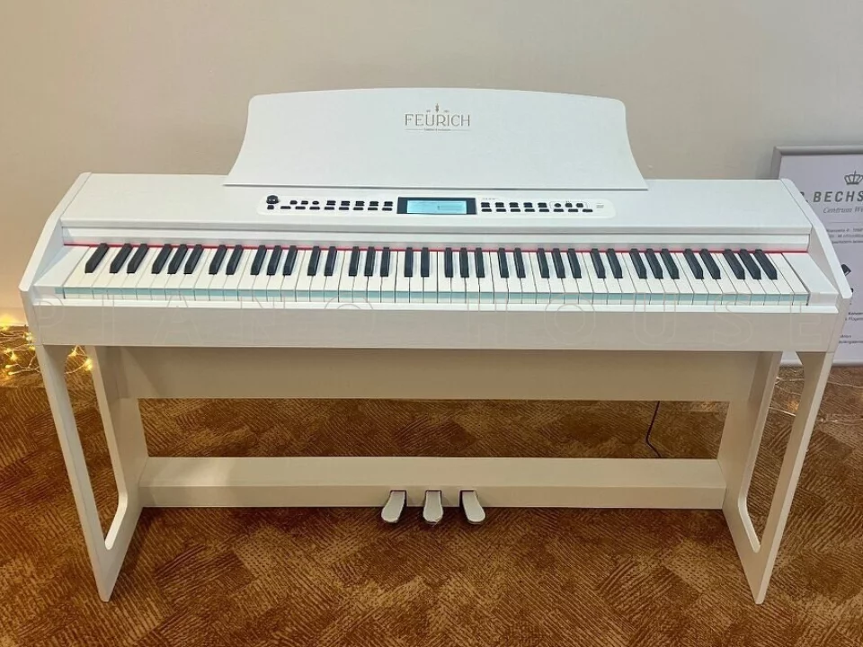 FEURICH OLYA EVO White (Feurich Digital) - Đàn Piano Feurich tại Elite Piano