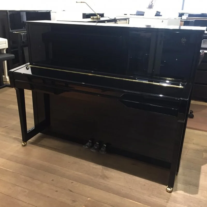 Fridolin Schimmel F116 Tradition (Ebony High Gloss) – Toàn cảnh thiết kế tại Elite Piano