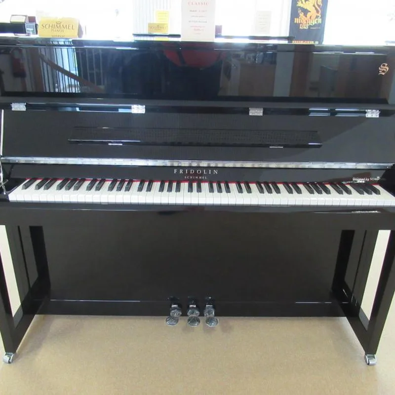 Review Fridolin Schimmel F116 Tradition (Ebony High Gloss) – Hình ảnh thực tế tại showroom Elite Piano