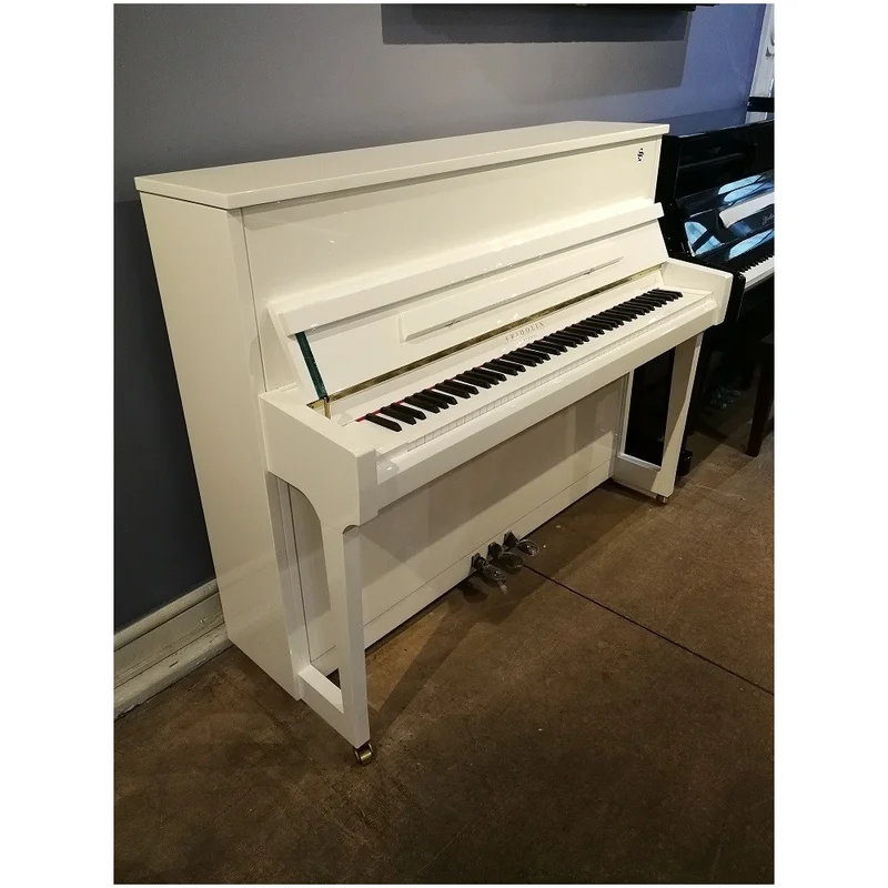 Review Fridolin Schimmel F121 Tradition (White High Gloss) – Hình ảnh thực tế tại showroom Elite Piano