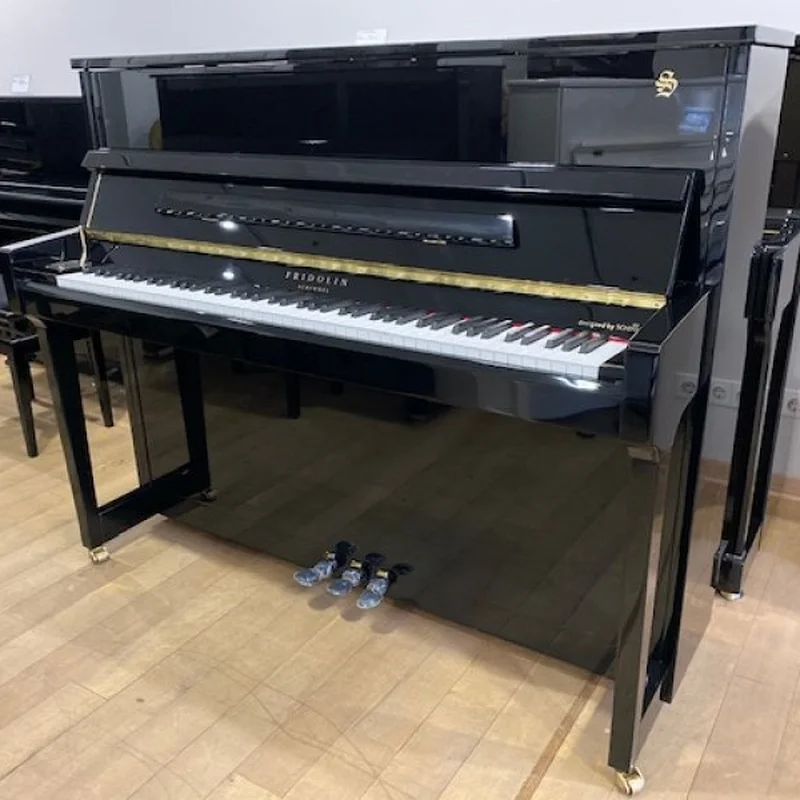Đàn piano Schimmel Fridolin Schimmel F121 Tradition (Ebony High Gloss) – Chi tiết bàn phím