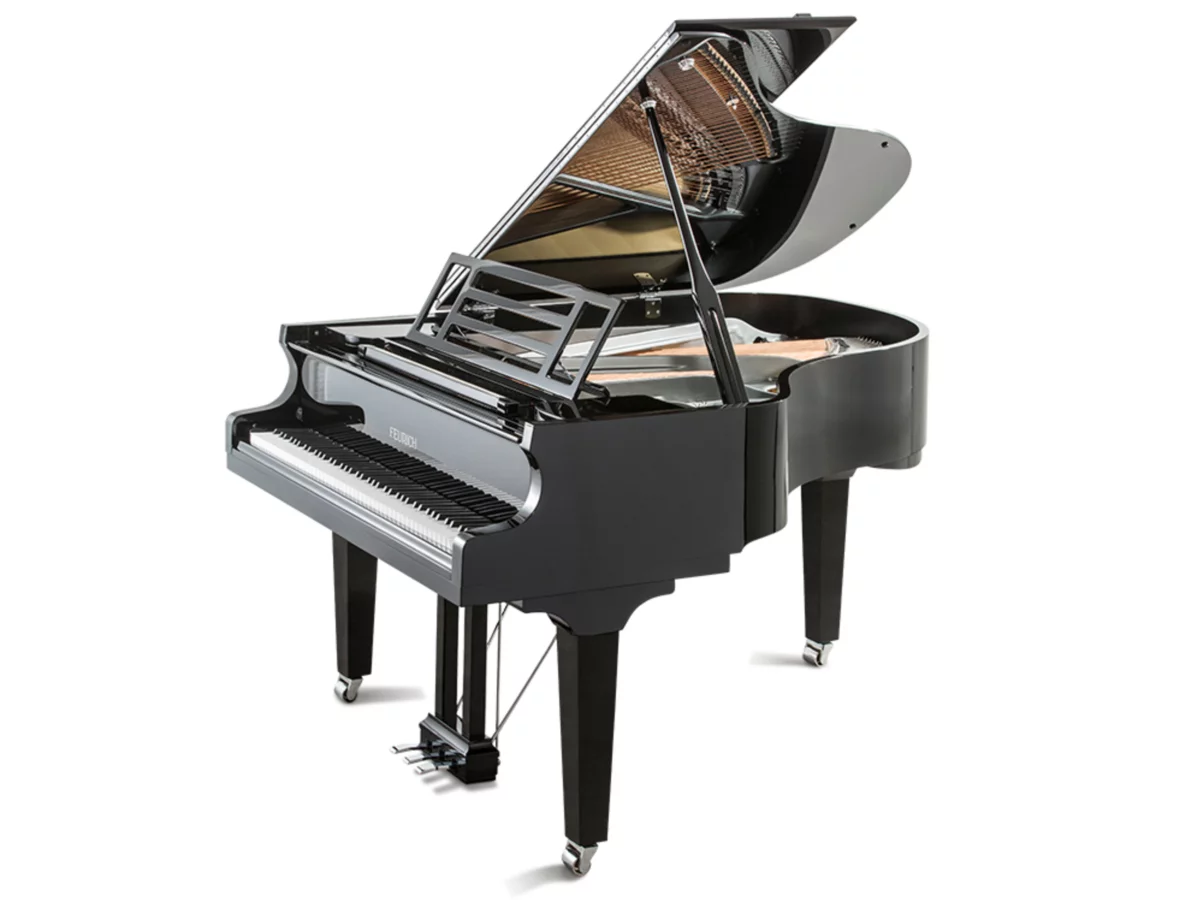 FEURICH 179 & DYNAMIC II (Black Polish & Brass)