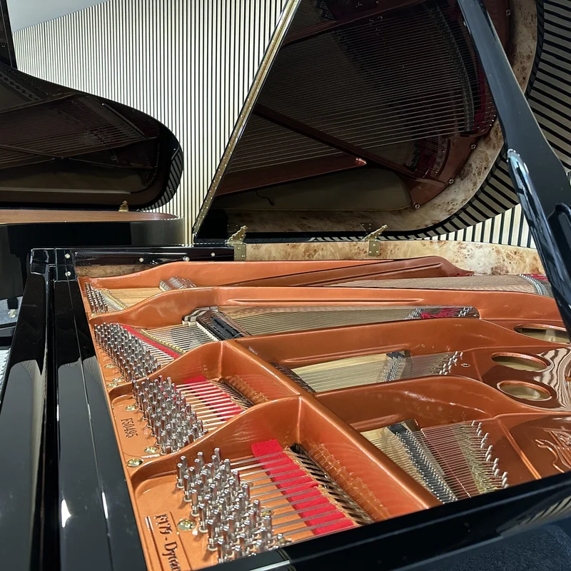 FEURICH 179 & DYNAMIC II (Black Polish & Brass) tại Elite Piano TP.HCM – Không gian trưng bày