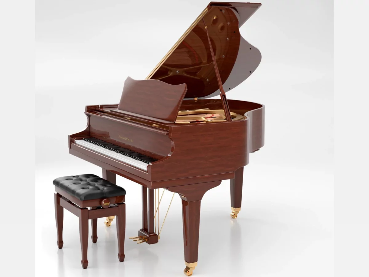 Đàn piano Seiler GS-149 – Chi tiết bàn phím