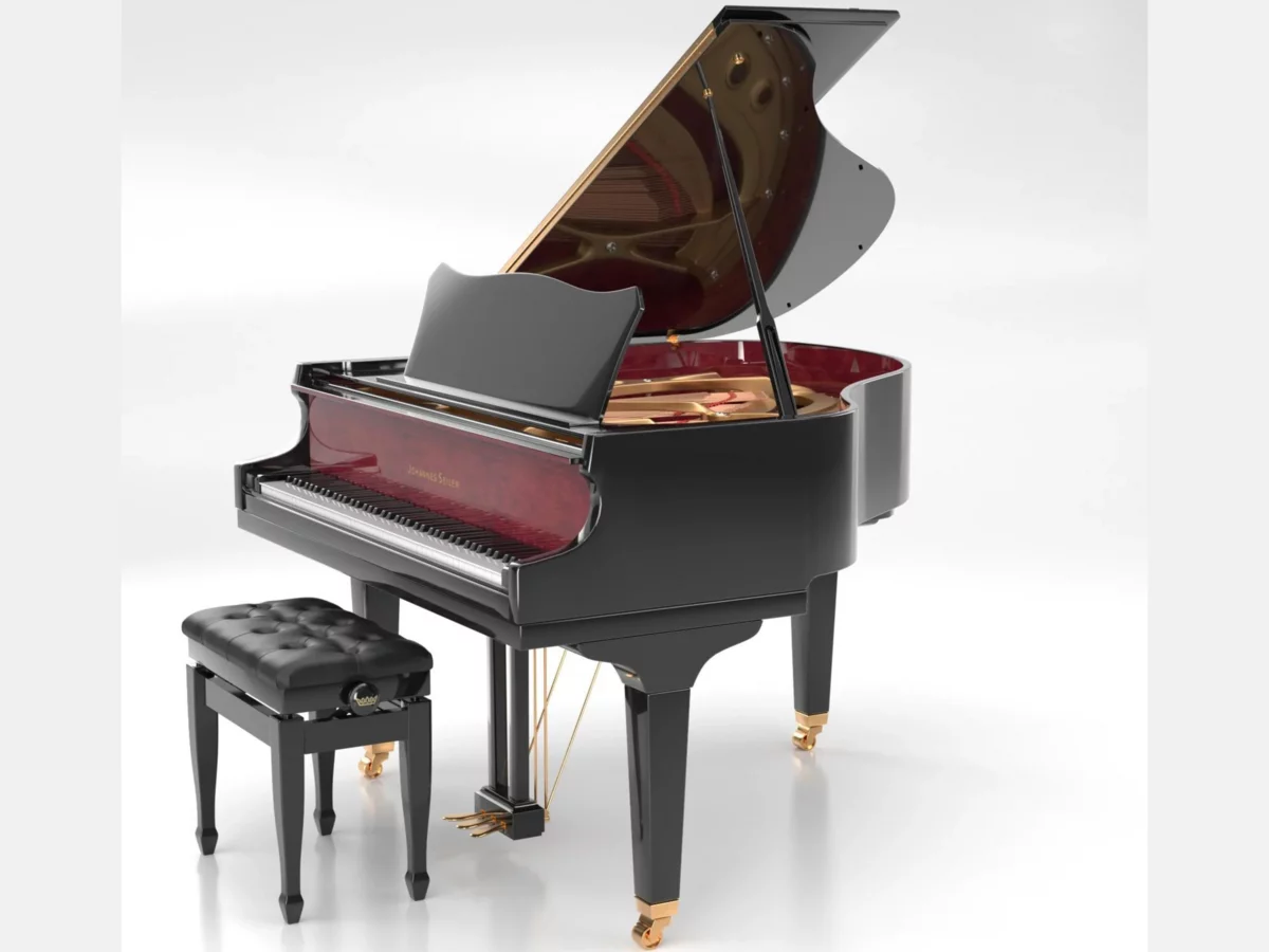Đàn piano Seiler GS-150 – Chi tiết bàn phím
