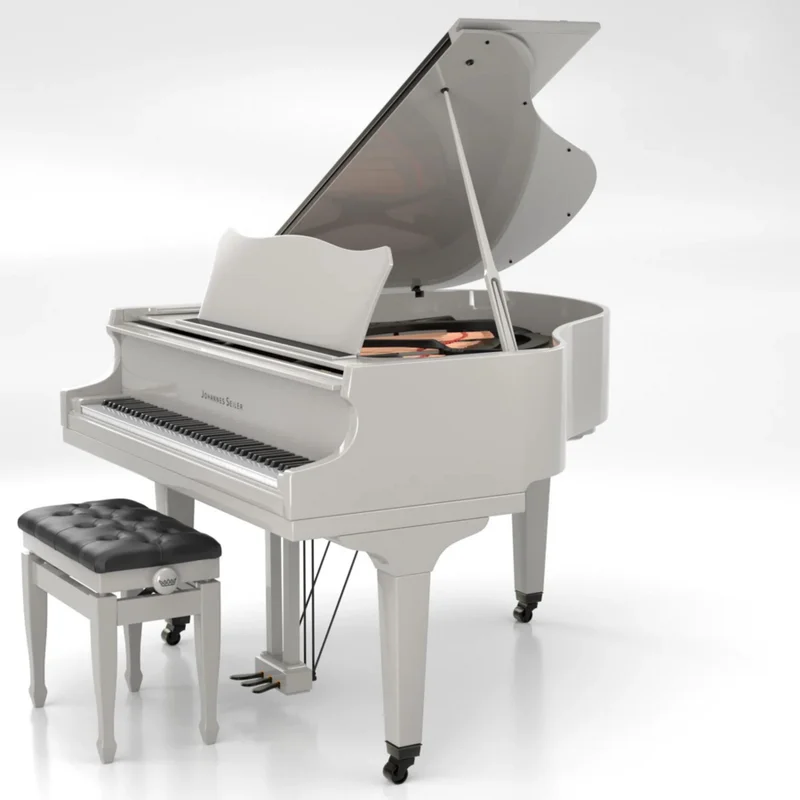 Showroom Elite Piano trưng bày đàn piano Seiler GS-175 Nickel