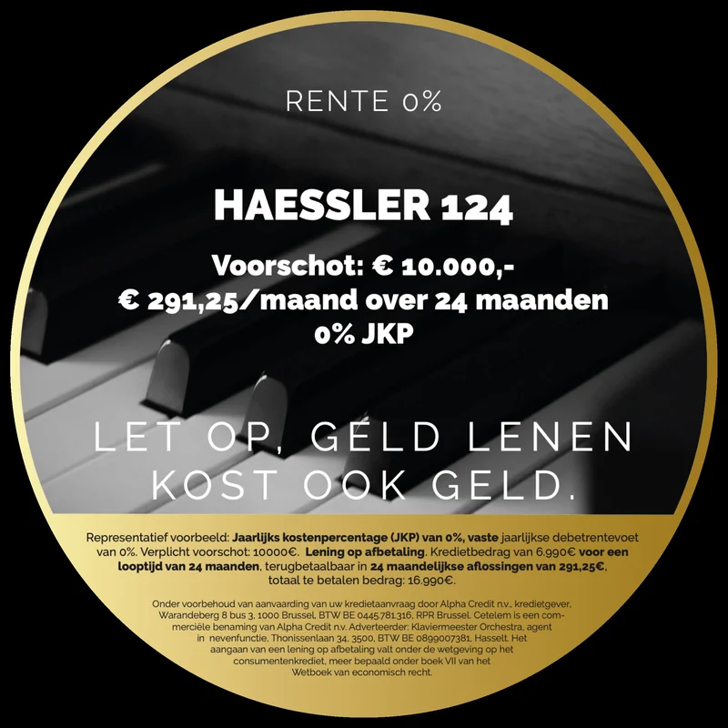 Haessler H124 (Designed by Blüthner) – Toàn cảnh thiết kế tại Elite Piano
