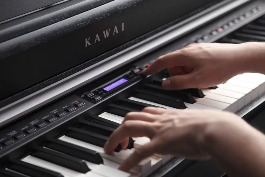 Đàn piano Kawai KAWAI CN340 GP – Chi tiết bàn phím