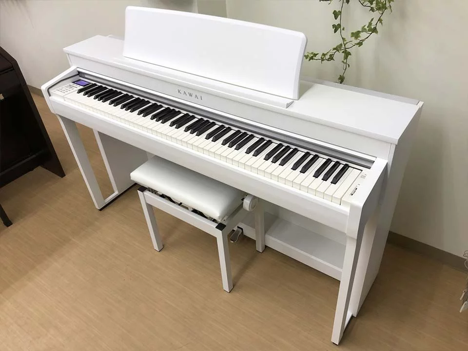 Đàn piano Kawai KAWAI CN370GP WH – Chi tiết bàn phím
