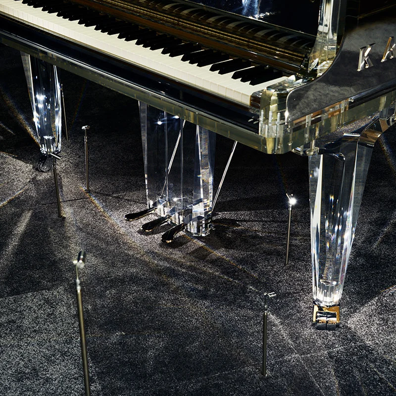 Đàn piano Kawai KAWAI CRYSTAL CR-1M – Chi tiết bàn phím