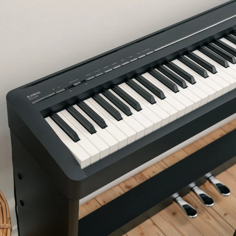 Đàn piano Kawai KAWAI ES120 (New) – Chi tiết bàn phím