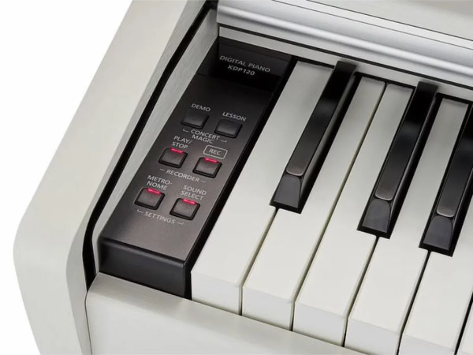 Review KAWAI KDP-120 WH – Hình ảnh thực tế tại showroom Elite Piano