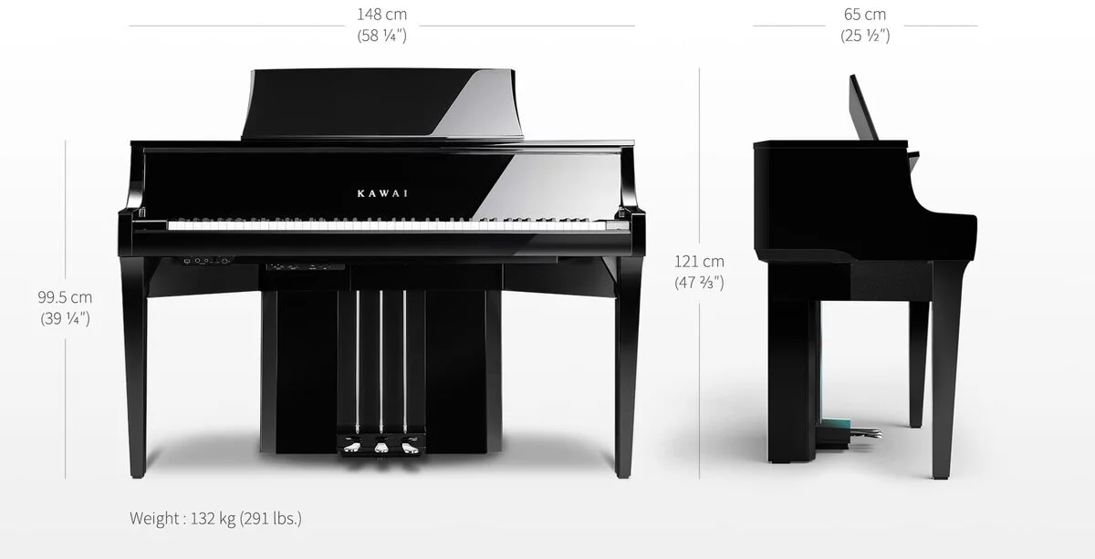 KAWAI NV10 Hybrid – Toàn cảnh thiết kế tại Elite Piano