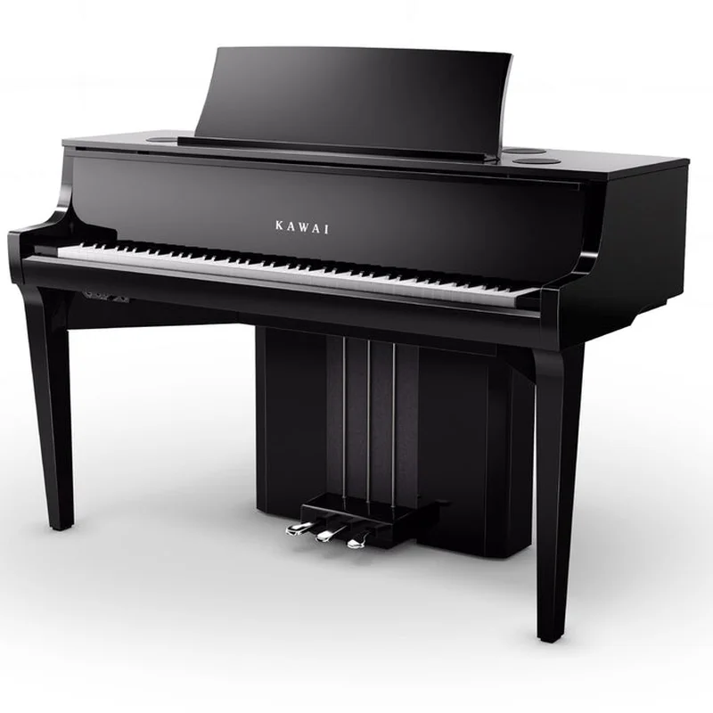 KAWAI NV10S Hybrid – Mặt sau và hệ thống dây đàn Kawai