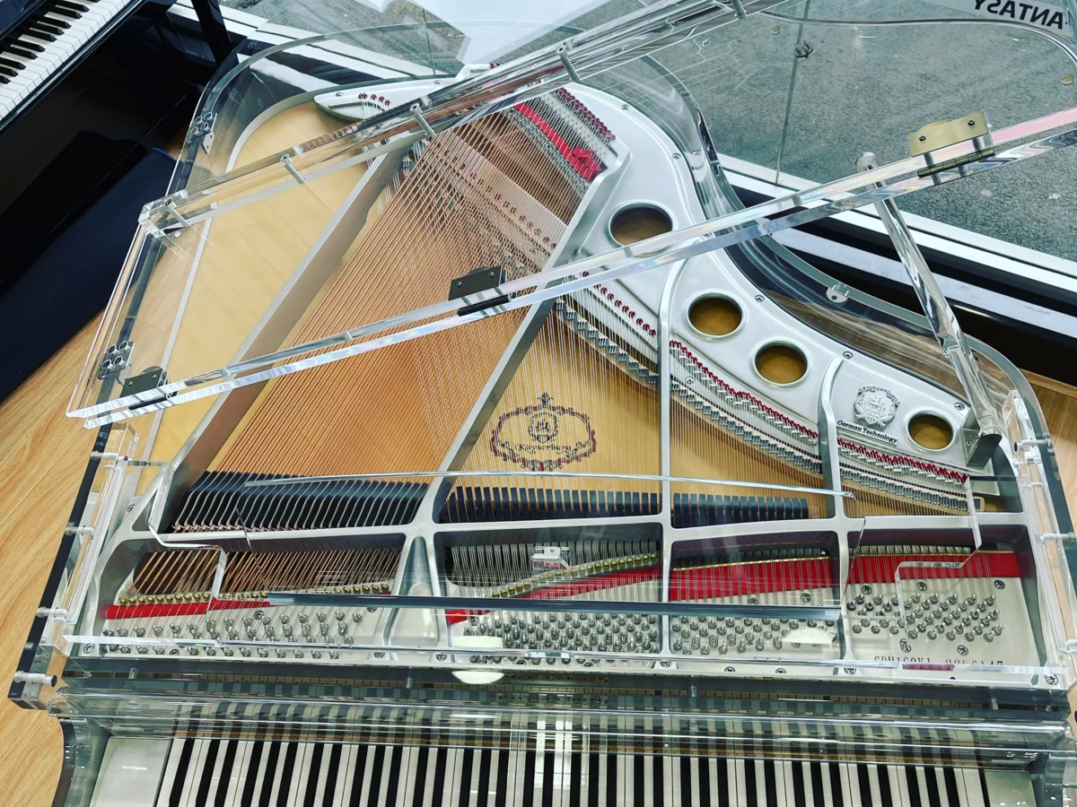 Kayserburg Crystal GH160YJ – Toàn cảnh thiết kế tại Elite Piano