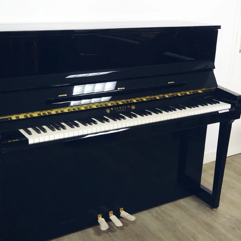 Đàn piano Schimmel Konzert K122 Elegence (White High Gloss) – Chi tiết bàn phím