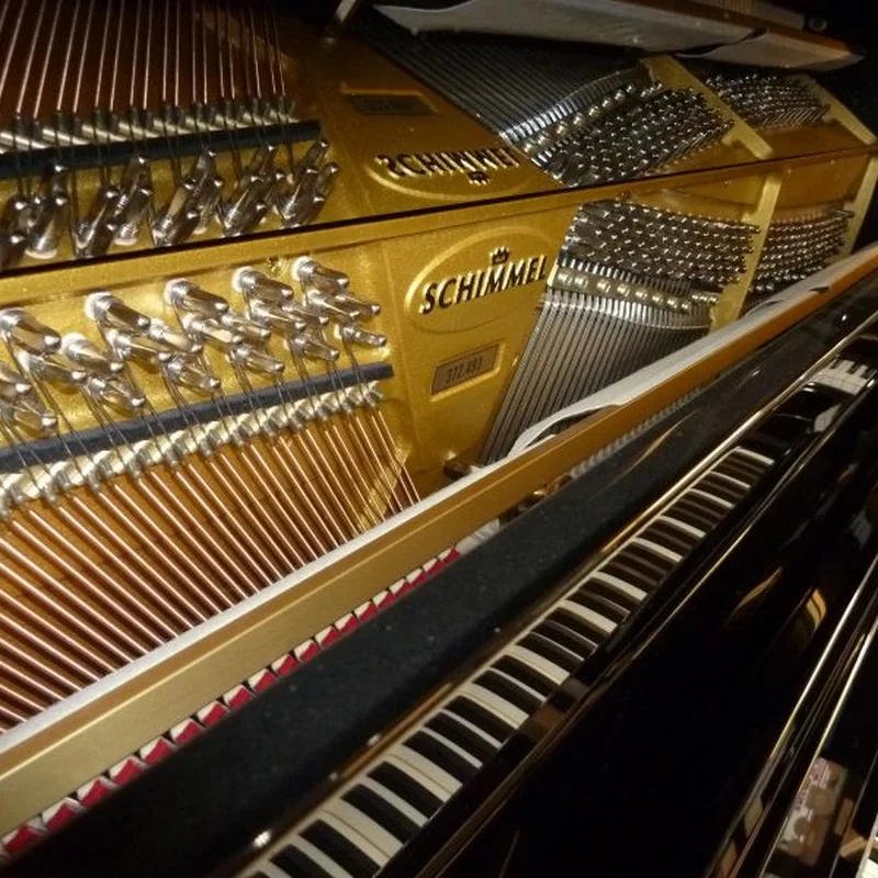 Review Konzert K122 Elegence (White High Gloss) – Hình ảnh thực tế tại showroom Elite Piano