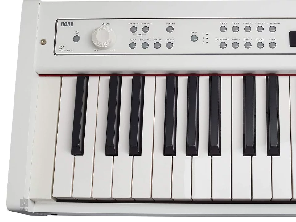 Đàn piano Korg Korg D1 White – Chi tiết bàn phím