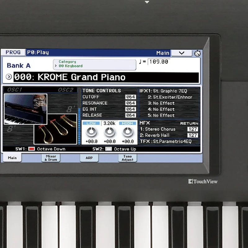 Review Korg Krome EX 61 – Hình ảnh thực tế tại showroom Elite Piano