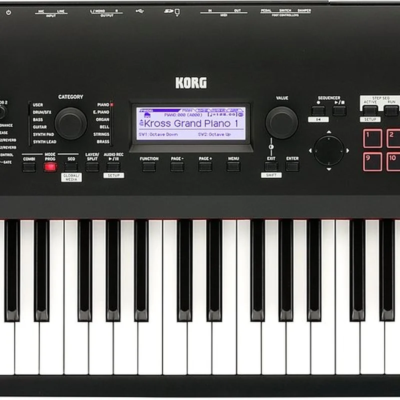 Review Korg Kross 2 (88 Phím) – Hình ảnh thực tế tại showroom Elite Piano